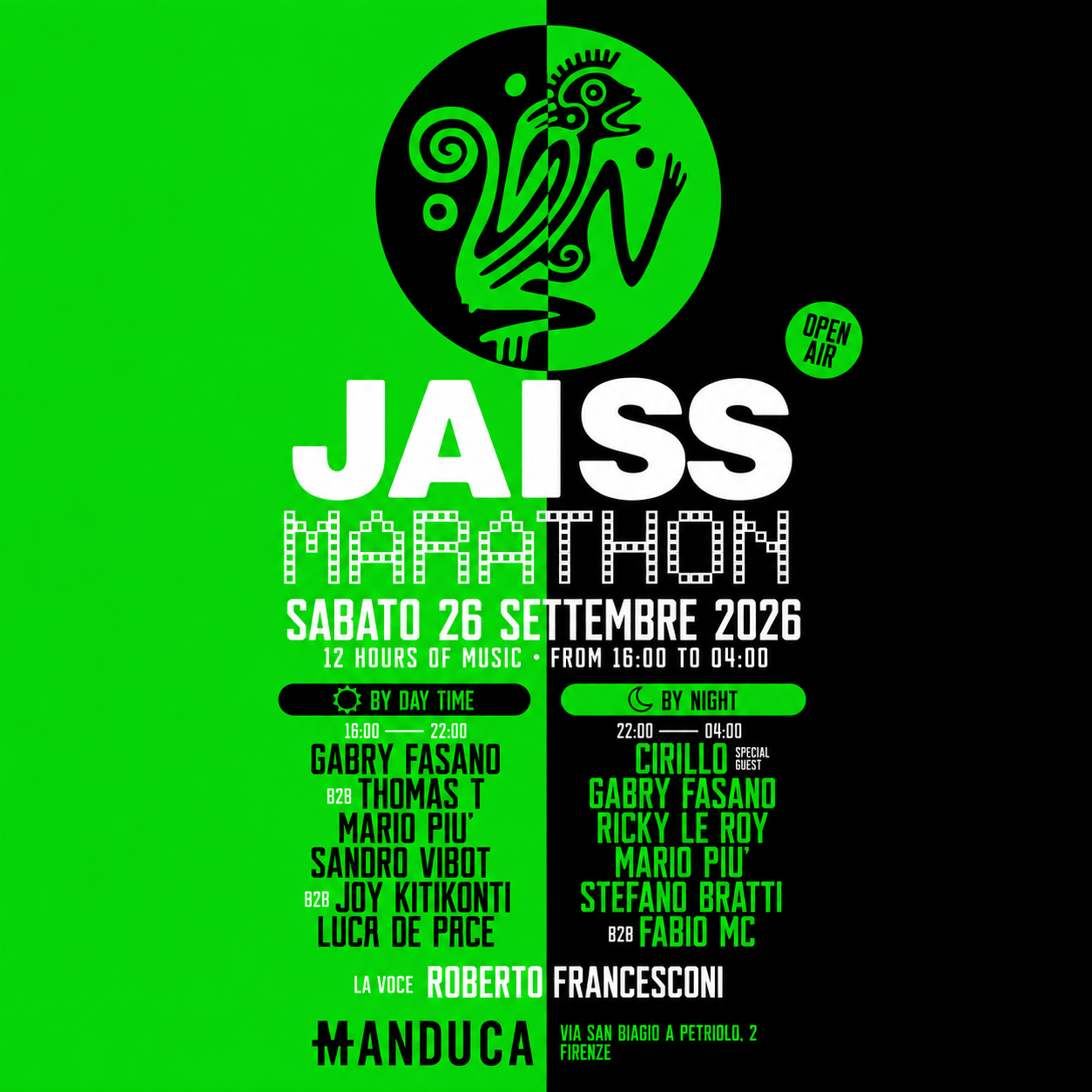 JAISS Marathon Open Air - Firenze